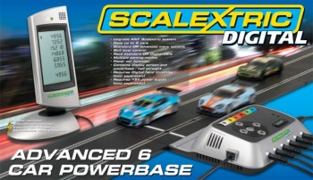 scalextric digital 6 car powerbase