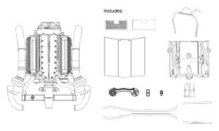 LC/LJ Twin Turbo LS6 Torana Engine