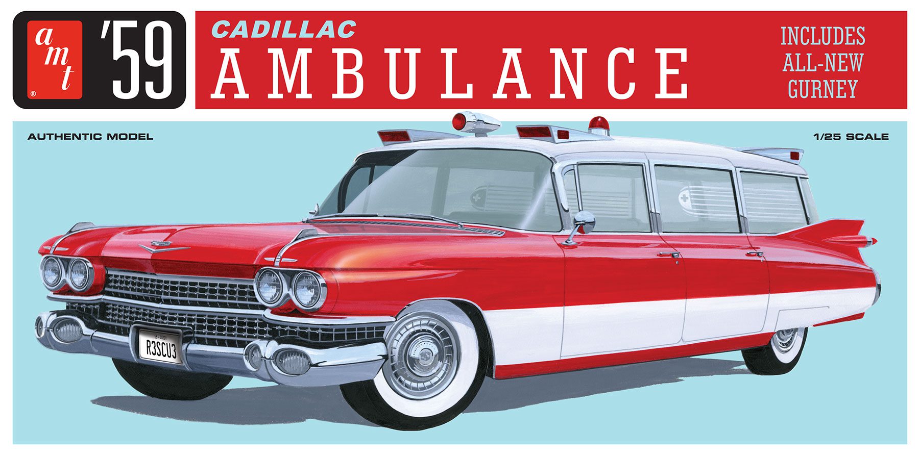 1959 Cadillac Ambulance w/Gurney