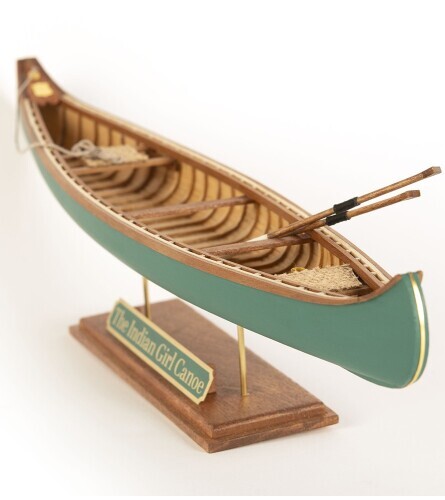 The Indian Girl Canoe