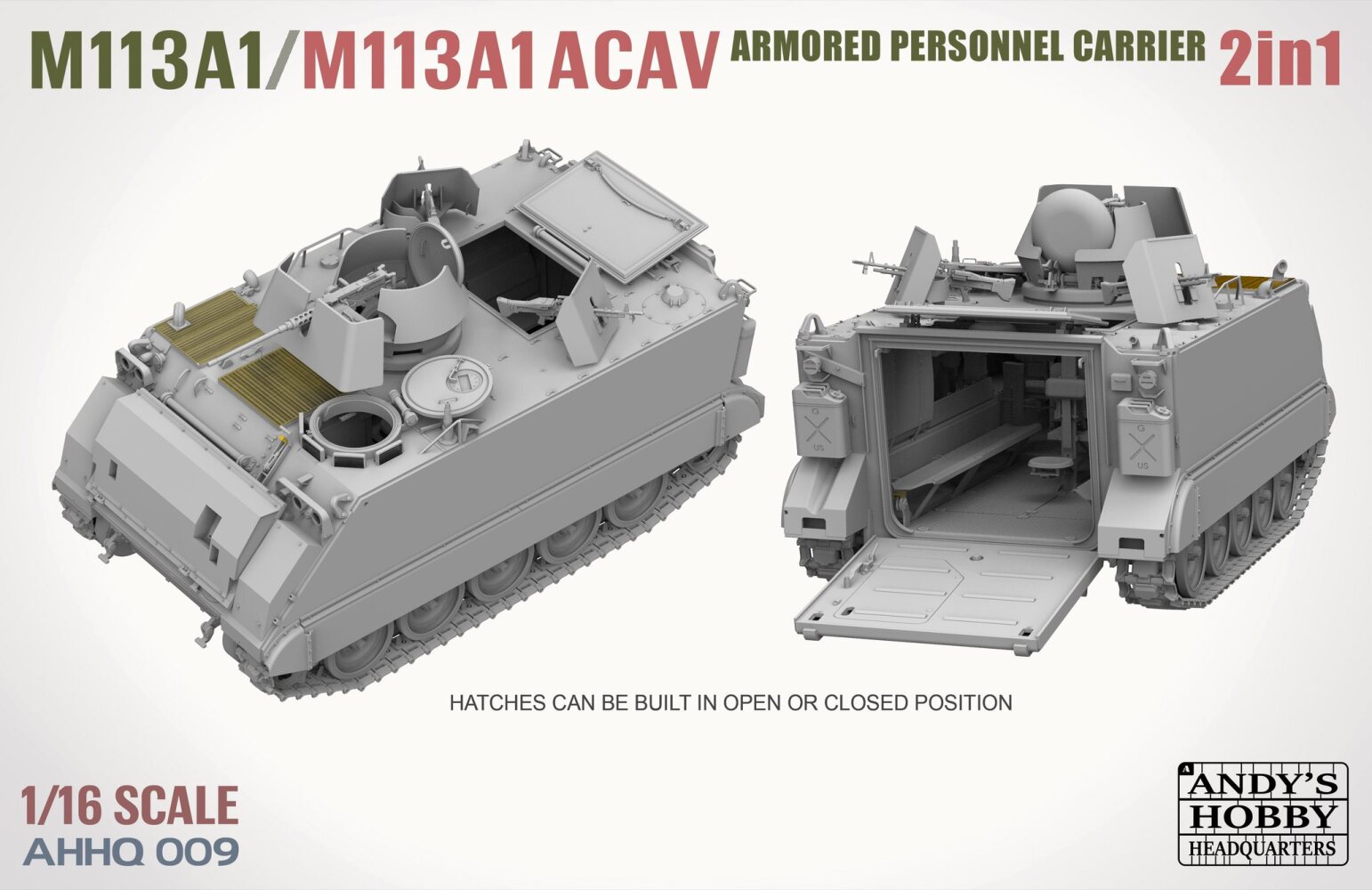 M113A1/M113A1 ACAV Armoured Personnel Carrier