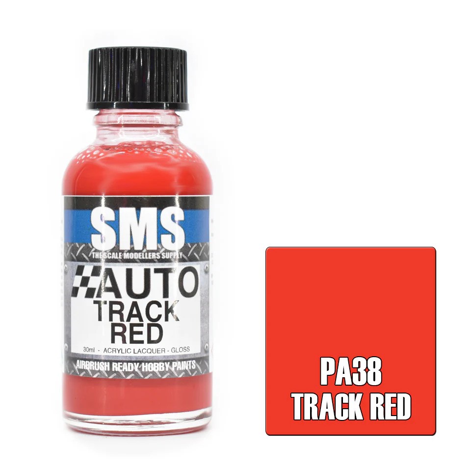 Auto Colour TRACK RED