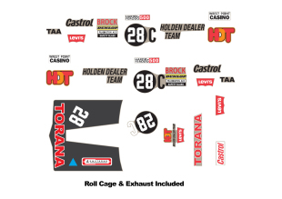 LJ Torana Bathurst Decal Kit Accessory