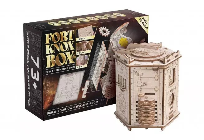 3D Fort Knox Box Pro Â Construction Kit 3 in 1 Puzzle