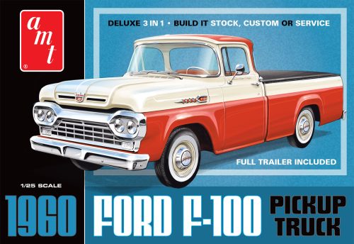 1960 Ford F-100 Pickup with Trailer