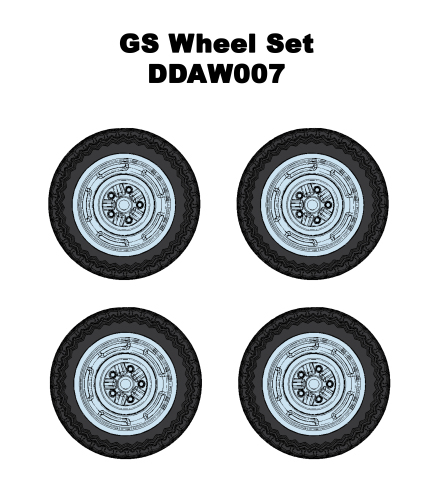 GS Wheels w/Tyres & Axles