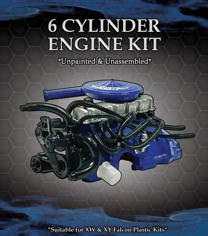 Ford XW/XY 6 Cylinder Engine Plastic Kit Accessory