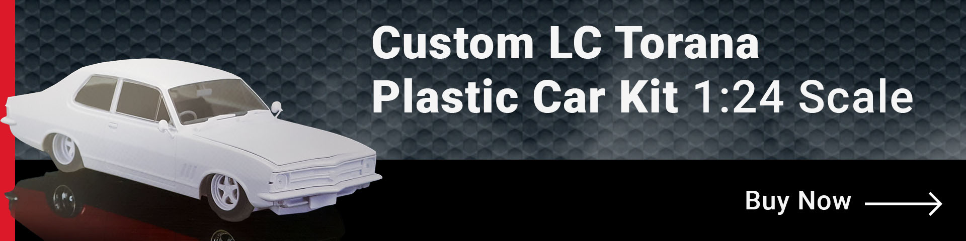 Buy the Custom LC Torana Plastic Car kit at 1:24 scale